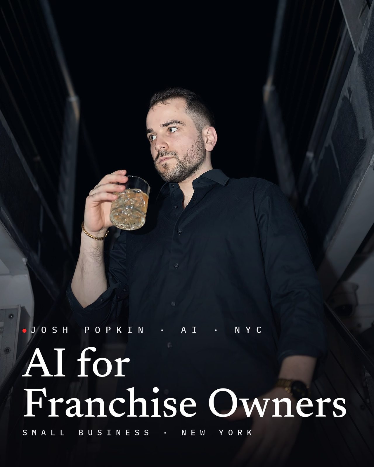Josh Popkin, with the title AI for Franchise Owners