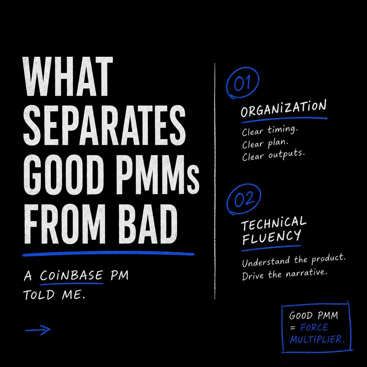 What Separates Good PMMs from Bad