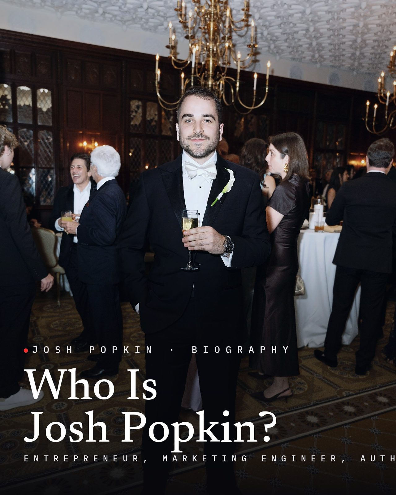 Josh Popkin, with the title Who Is Josh Popkin?